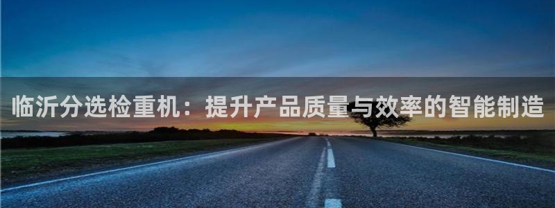 天宏娱乐刘叔：临沂分选检重机：提升产品质量与效率的智能制造