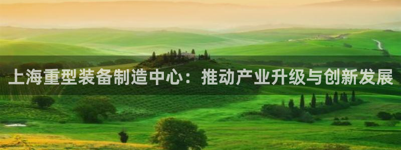 天宏娱乐大叔：上海重型装备制造中心：推动产业升级与创新发展